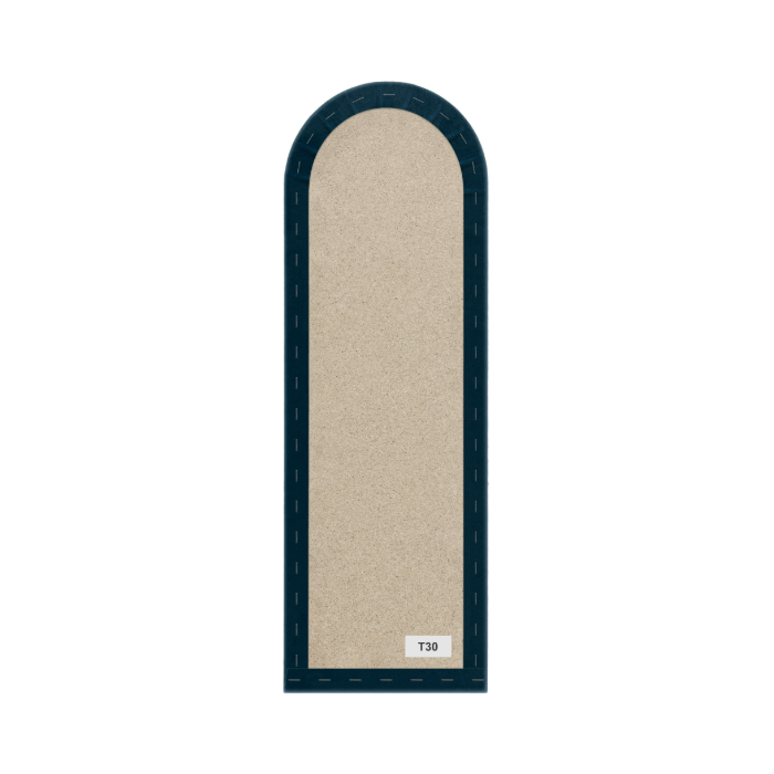Polsterpaneel Granatblau 20 cm